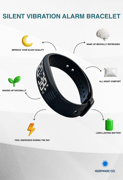 Silent Vibration Alarm Bracelet